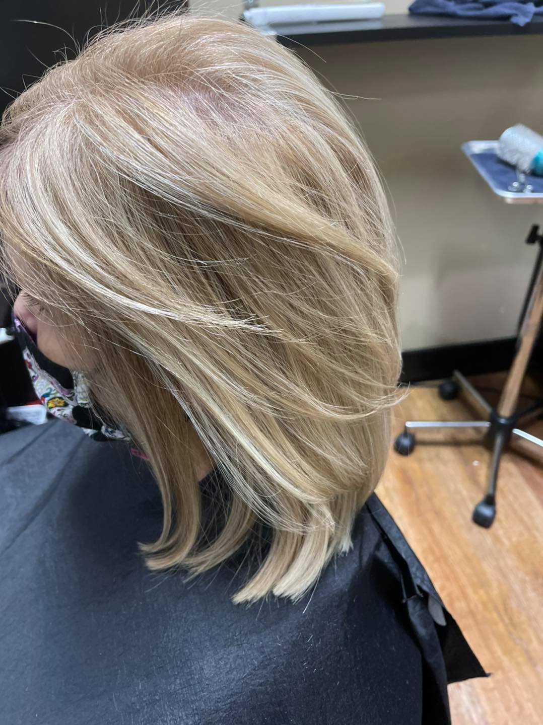 Blonde bob — Hair by Kimmie client work