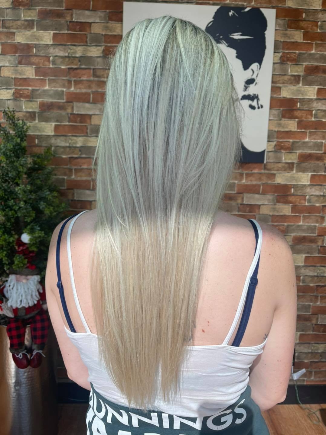 Silver gray blonde — Hair by Kimmie client work