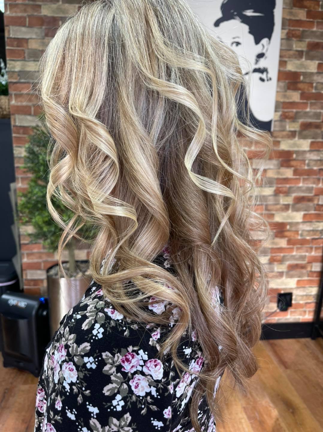 Defined blonde curls — Hair by Kimmie client work