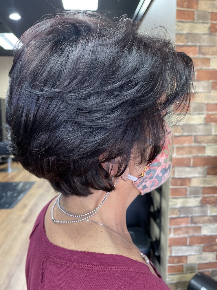 Short dark pixie — Hair by Kimmie client work