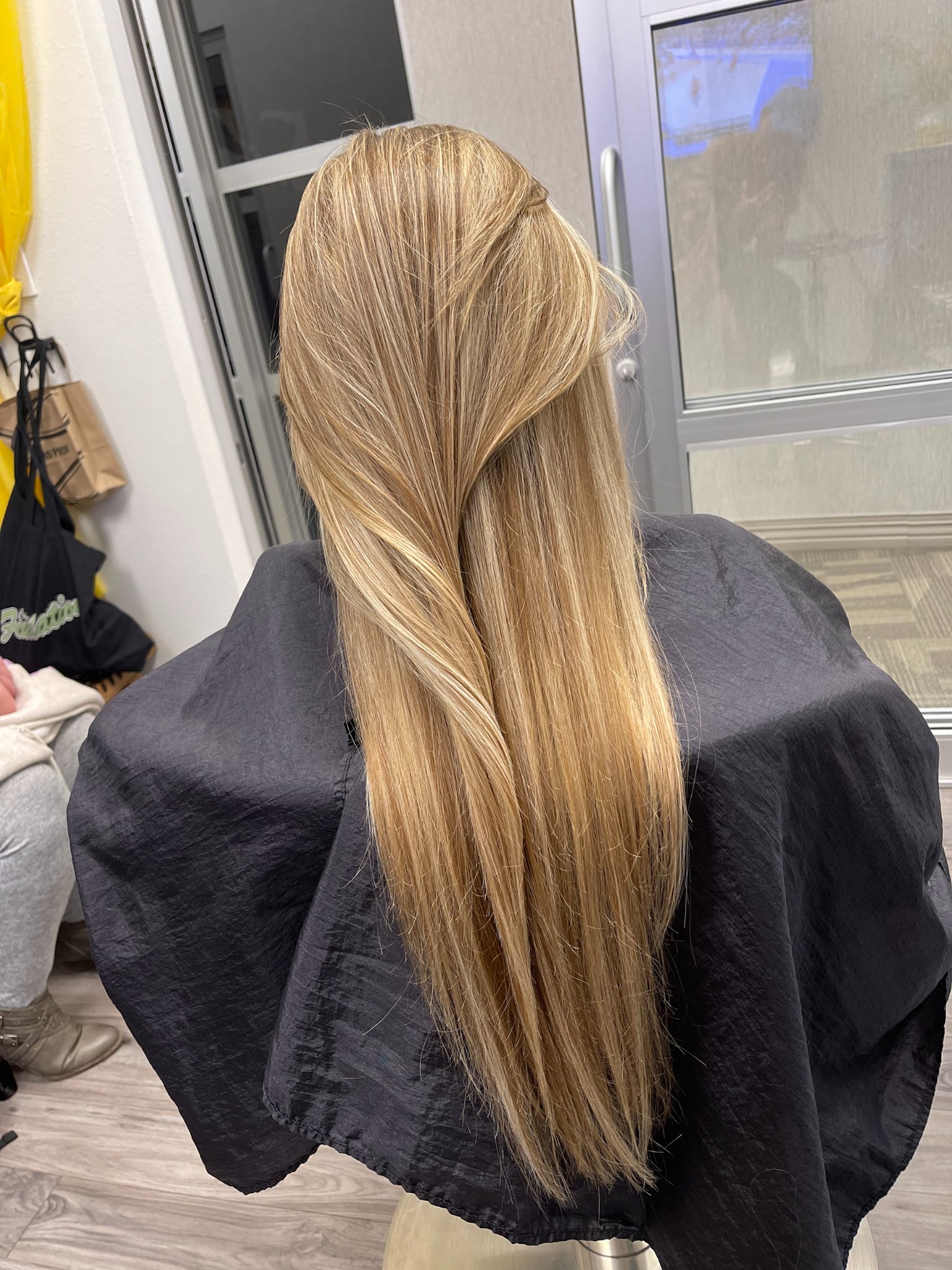 Long golden blonde — Hair by Kimmie client work