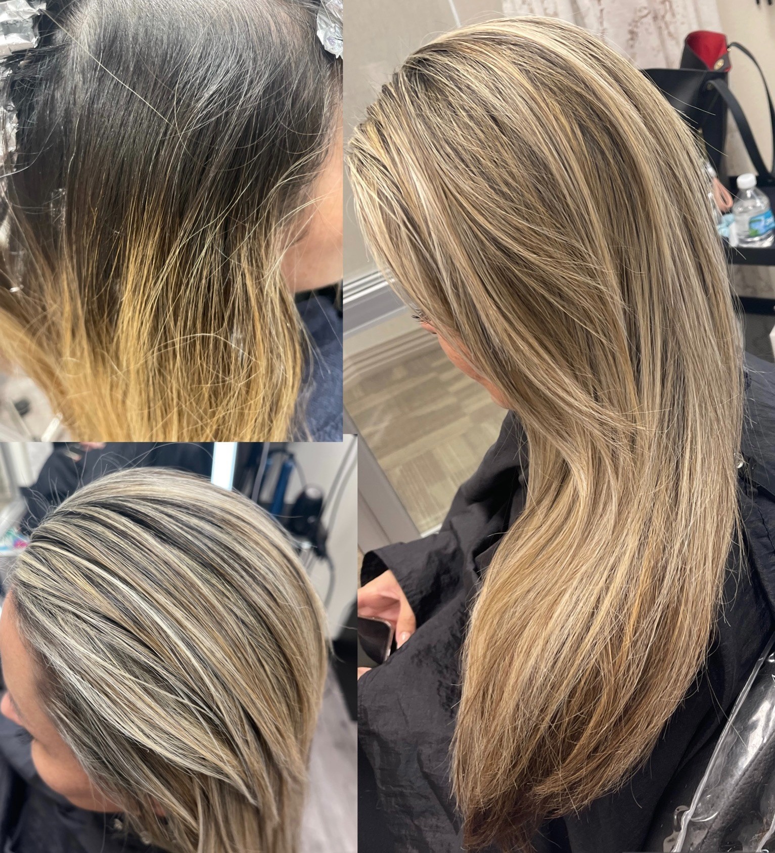 Dimensional blonde transformation — Hair by Kimmie client work