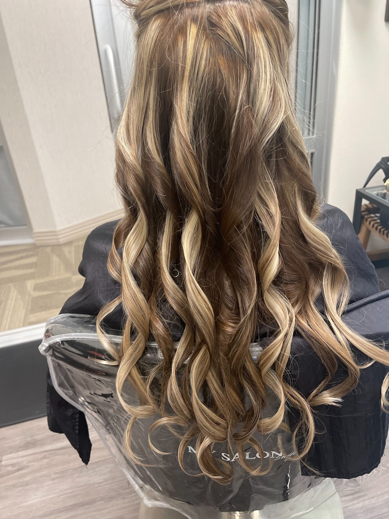 Dimensional blonde curls — Hair by Kimmie client work